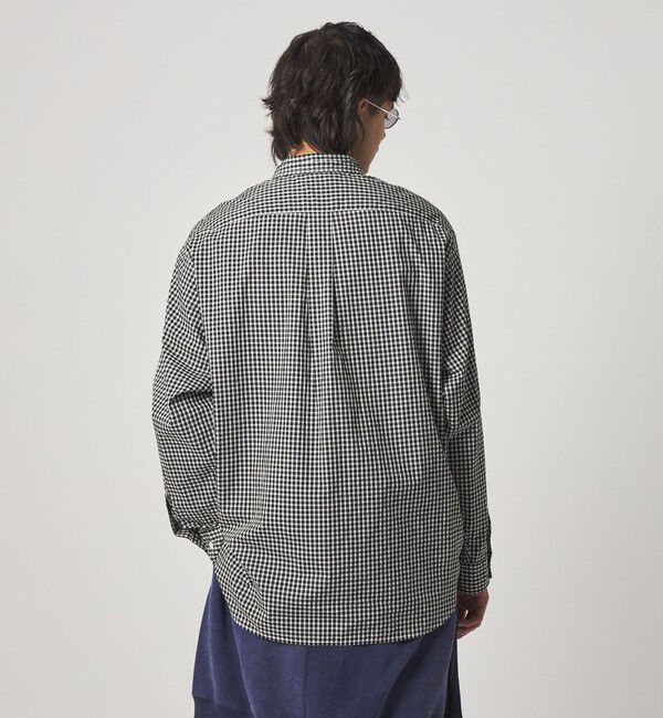 STEVEN ALAN「＜Steven Alan＞ リバティ ギンガムチェック リバースシーム シャツ LOOSE」|シャツ・ブラウス|