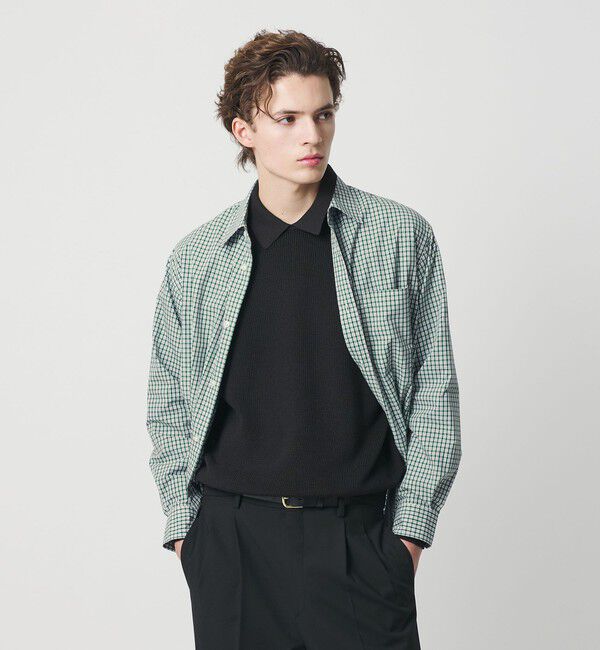 BEAUTY&YOUTH UNITED ARROWS「ブロード チェック レギュラー シャツ FORM型 」|シャツ・ブラウス|