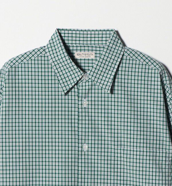 BEAUTY&YOUTH UNITED ARROWS「ブロード チェック レギュラー シャツ FORM型 」|シャツ・ブラウス|