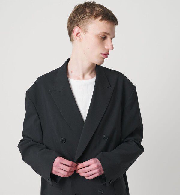 MONKEY TIME「RENU TROシリーズ ダブル ブレスト ジャケット -セットアップ対応-」|テーラードジャケット|