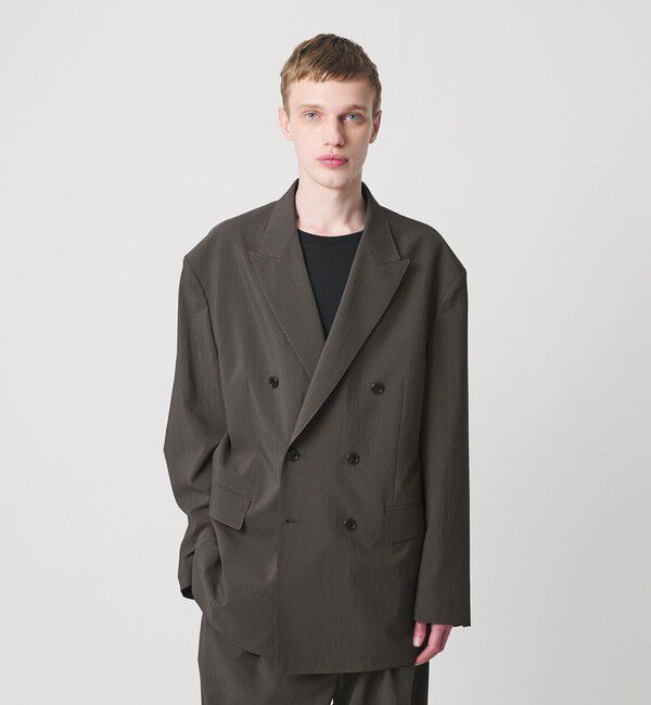 MONKEY TIME「RENU TROシリーズ ダブル ブレスト ジャケット -セットアップ対応-」|テーラードジャケット|