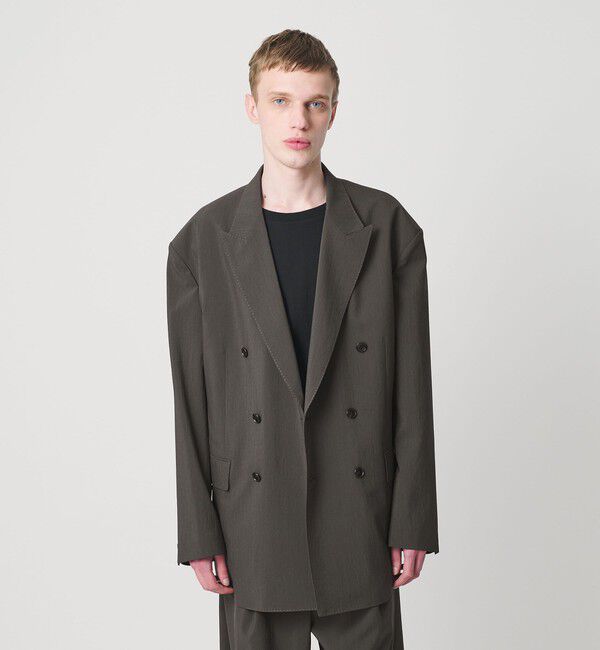 MONKEY TIME「RENU TROシリーズ ダブル ブレスト ジャケット -セットアップ対応-」|テーラードジャケット|