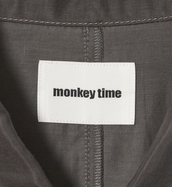 MONKEY TIME「キュプラ コットン フィブリル カバーオール シャツ」|その他|