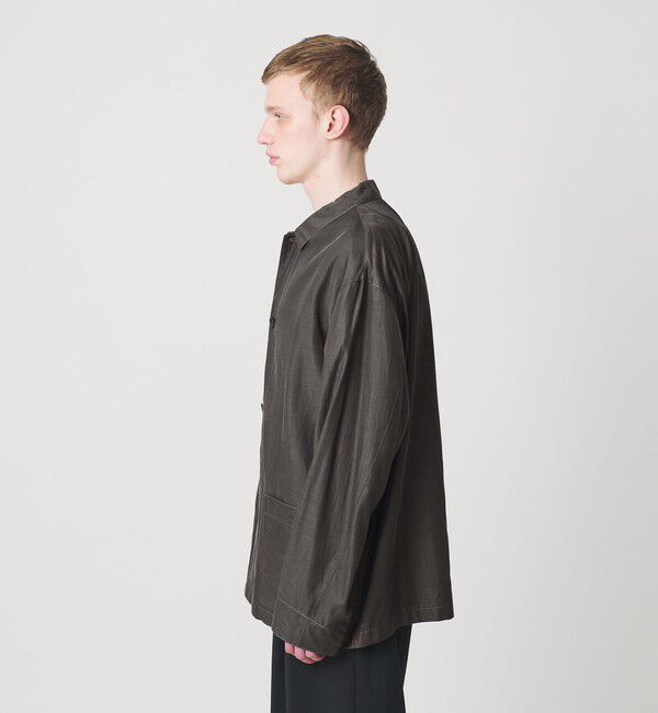 MONKEY TIME「キュプラ コットン フィブリル カバーオール シャツ」|その他|