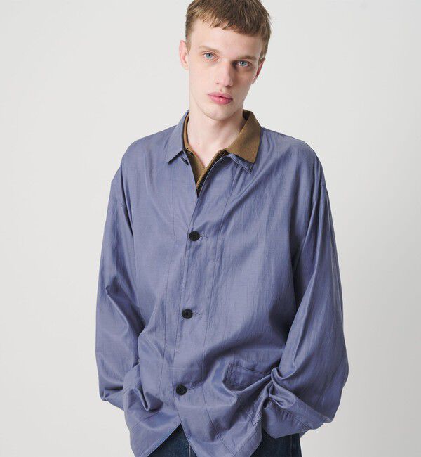 MONKEY TIME「キュプラ コットン フィブリル カバーオール シャツ」|その他|