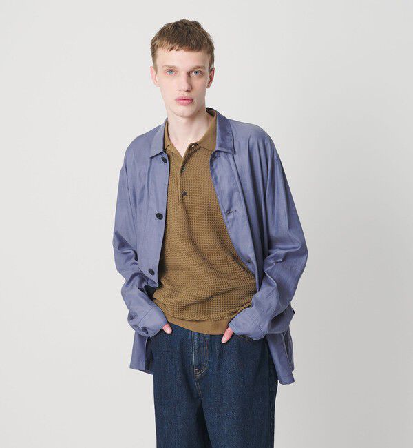 MONKEY TIME「キュプラ コットン フィブリル カバーオール シャツ」|その他|