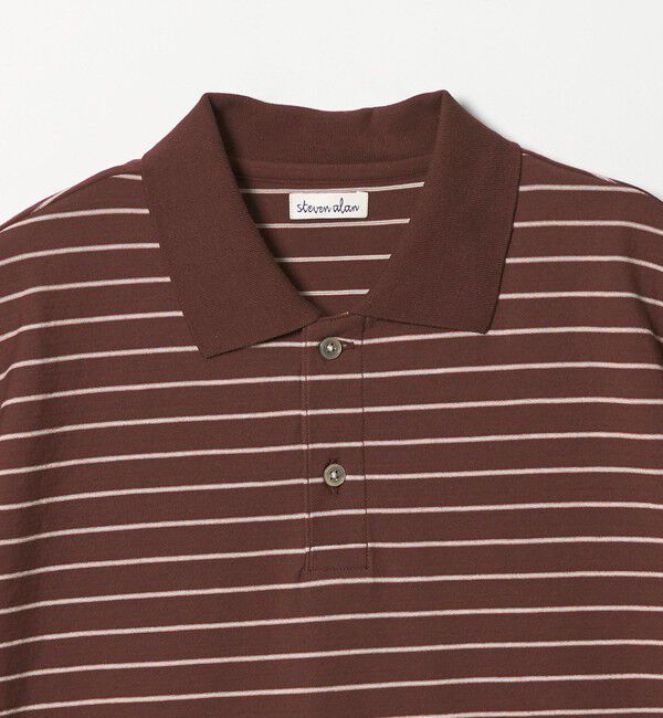 STEVEN ALAN「＜Steven Alan＞ ツイスト ボーダー ポロシャツ」|ポロシャツ|
