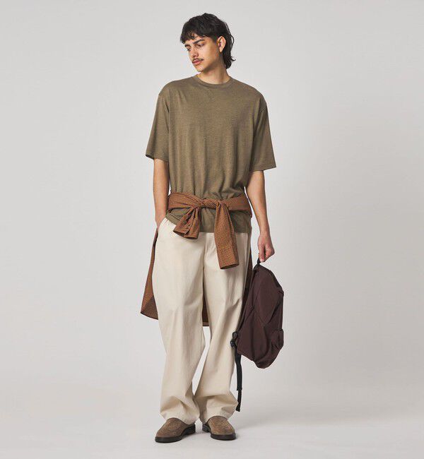 STEVEN ALAN「＜Steven Alan＞ CR ジャージー クルーネック ショートスリーブ Tシャツ NARROW」|Tシャツ・カットソー|