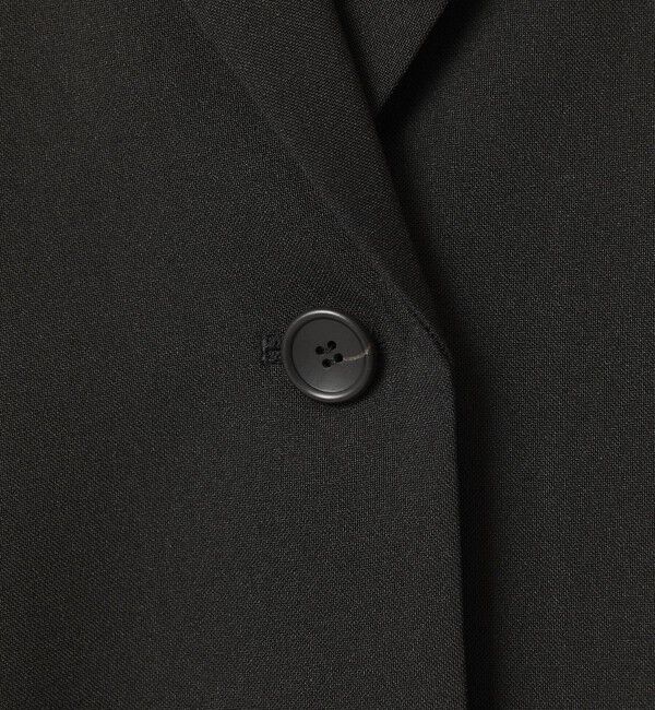 BEAUTY&YOUTH UNITED ARROWS「【WEB限定 Wardrobe DAILY MINIMAL】メランジ ハーフスリーブジャケット ウォッシャブル」|テーラードジャケット|