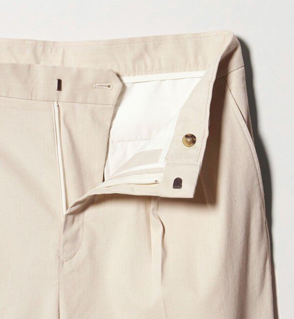 BEAUTY&YOUTH UNITED ARROWS「タンブル リネン スラックス NO.9」|チノ|
