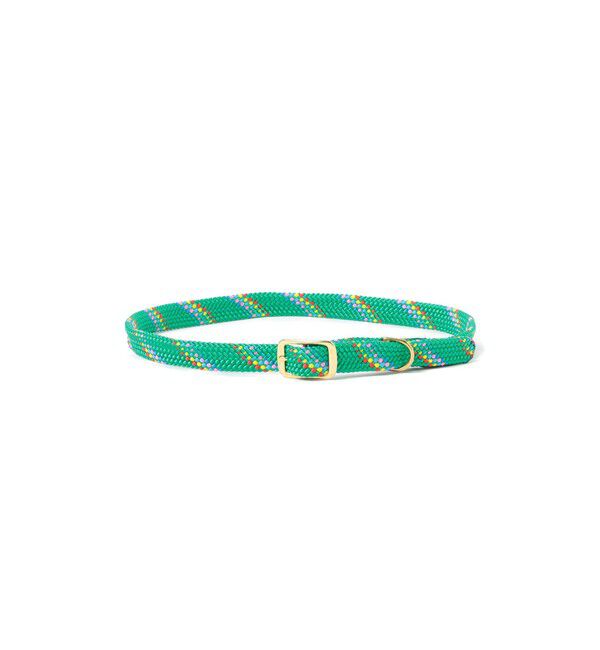 BEAMSBOY「MENDOTA PRODUCTS / DOUBLE BRAIDED COLLAR」|ベルト|EMERALD