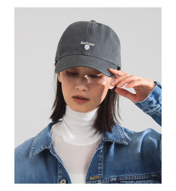 Demi-Luxe BEAMS 「【WEB限定】Barbour / CASCADE ロゴ キャップ」|ハット|ASPHALT