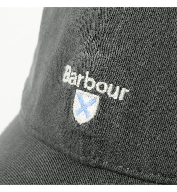 Demi-Luxe BEAMS 「【WEB限定】Barbour / CASCADE ロゴ キャップ」|ハット|