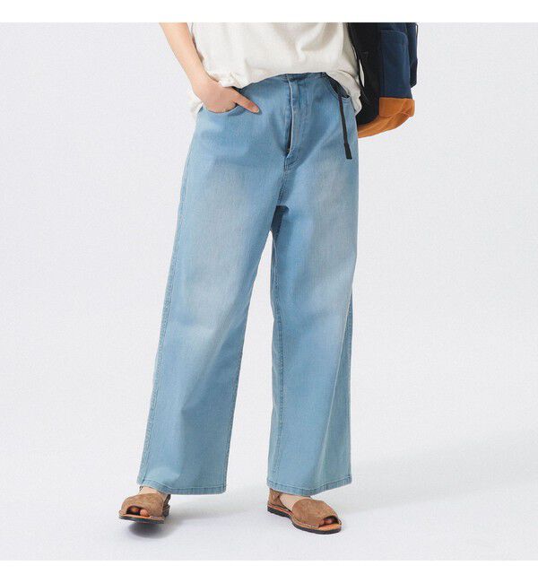 BEAMSBOY「【別注】Gramicci / 5ポケット ワイド デニム」|デニム|