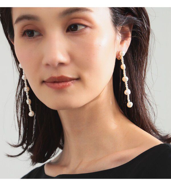Demi-Luxe BEAMS 「jour couture / ciao.02 イヤリング」|その他|WHITE