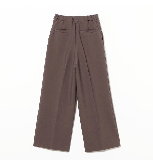 Ray BEAMS 「2タック ワイド パンツ | 新生活・通勤・通学・オフィスカジュアル・オンオフ兼用・セットアップ」|チノ|