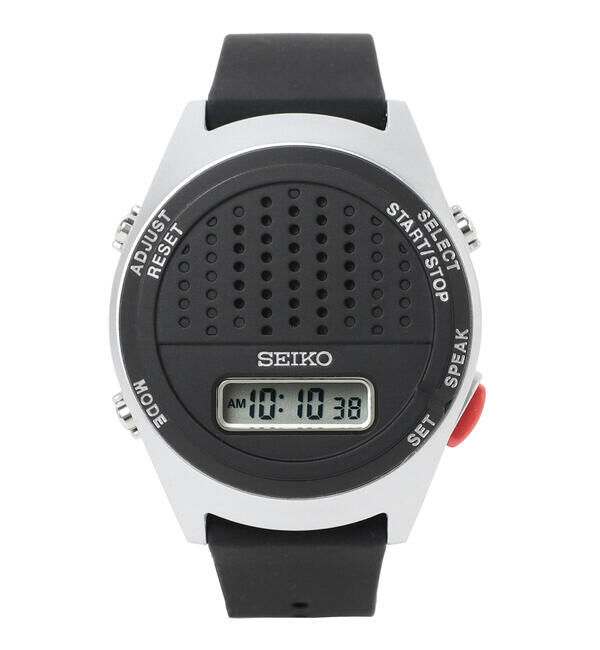 BEAMS「SEIKO / 音声デジタルウオッチ SBJS013/SBJS015」|腕時計|BLACK