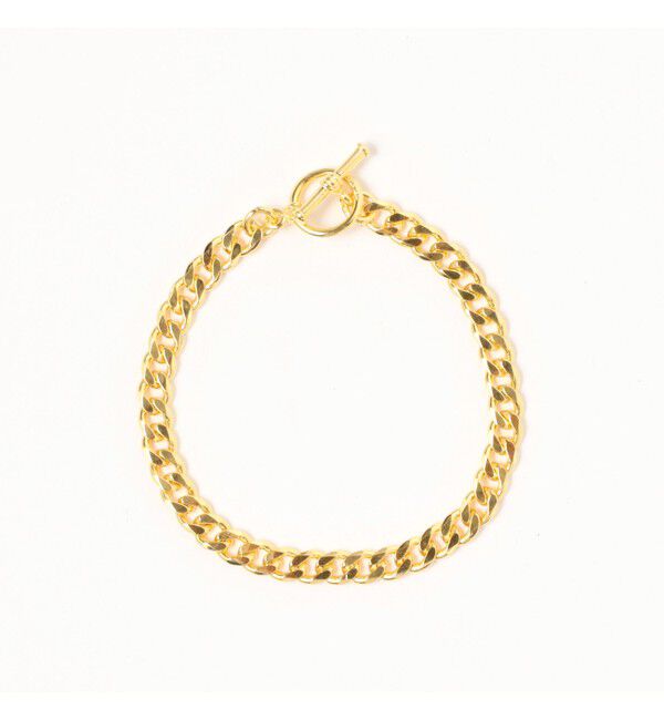 BEAMS「BEAMS / ゴールド チェーン ブレスレット SILVER925」|ブレスレット・バングル|