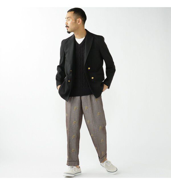BEAMS PLUS「4B Double Breasted Blazer Wool」|テーラードジャケット|