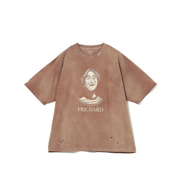 BEAMS「ポートレイト Tシャツ【ベーシックフィット】」|Tシャツ・カットソー|FADE_BROWN