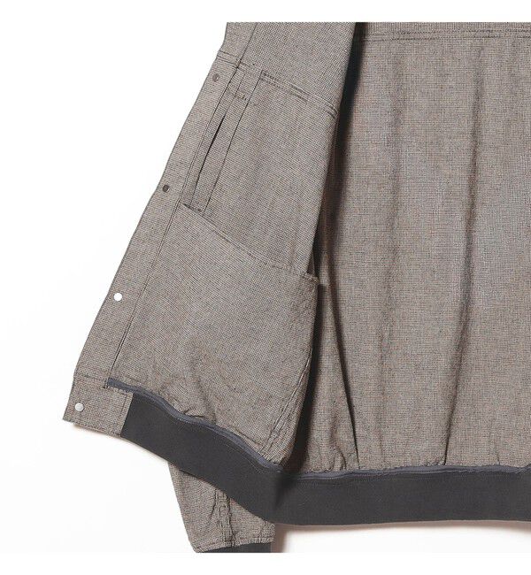 BEAMS「チェック G-ジャケット【リラックスフィット】」|ブルゾン・スタジャン|