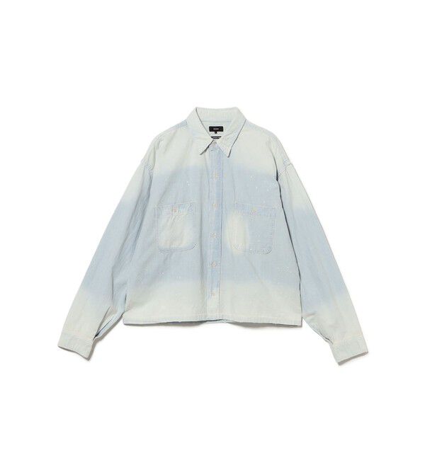 BEAMS「Damage Chambray Shirt」|シャツ・ブラウス|
