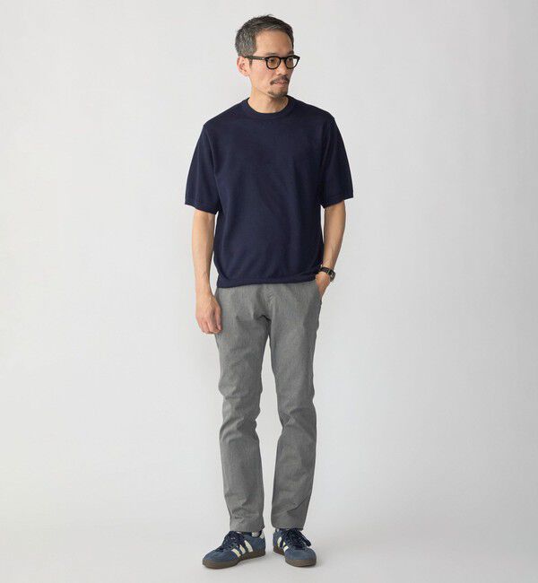 SHIPS「SHIPS:〈抗菌加工〉japan quality カラー テーパード スリム チノパンツ」|チノ|