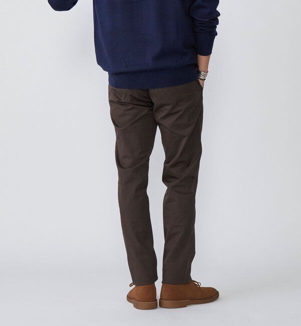 SHIPS「SHIPS:〈抗菌加工〉japan quality カラー テーパード スリム チノパンツ」|チノ|