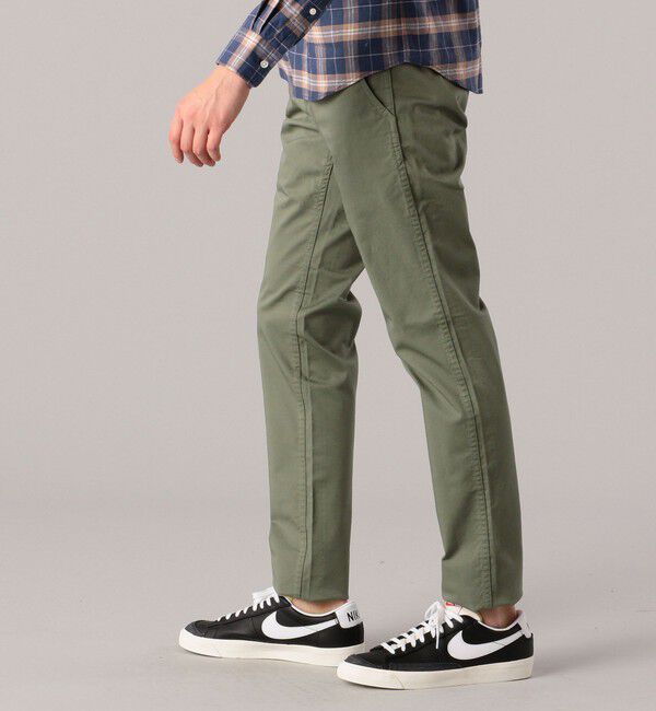 SHIPS「SHIPS:〈抗菌加工〉japan quality カラー テーパード スリム チノパンツ」|チノ|