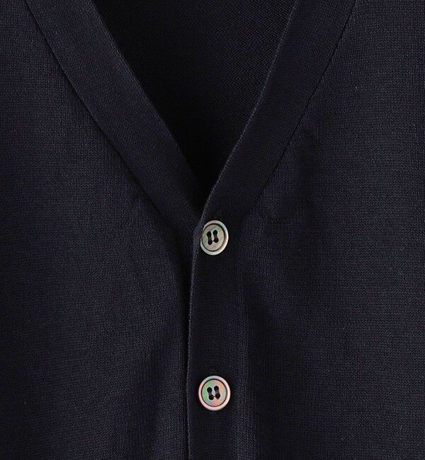 SHIPS KIDS「SHIPS KIDS:100～130cm / 14GG Vネック カーディガン」|カーディガン|