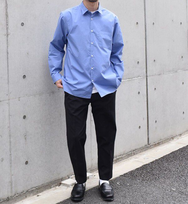 SHIPS any「SHIPS any: ストライプ / ソリッド リラックス レギュラーカラー シャツ 24SS◇」|シャツ・ブラウス|