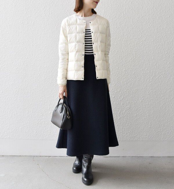 SHIPS any「《一部追加予約》TAION:〈手洗い可能〉インナー ショート ダウン ジャケット 24FW」|ダウン|