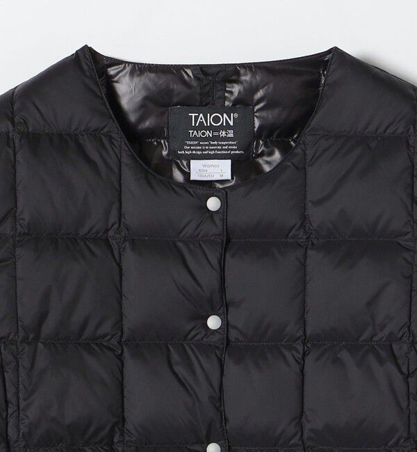 SHIPS any「《一部追加予約》TAION:〈手洗い可能〉インナー ショート ダウン ジャケット 24FW」|ダウン|