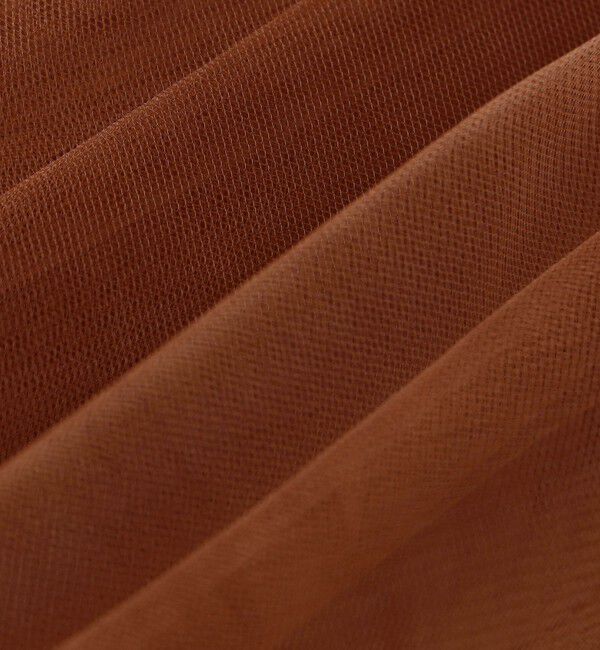 SHIPS for women「〈手洗い可能〉レイヤード シャーリング チュール スカート」|スカート|