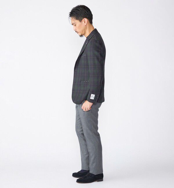 SHIPS「SHIPS:〈FUNCTION〉〈手洗い可能〉ライト サキソニー ストレッチ スラックス パンツ」|スラックス|