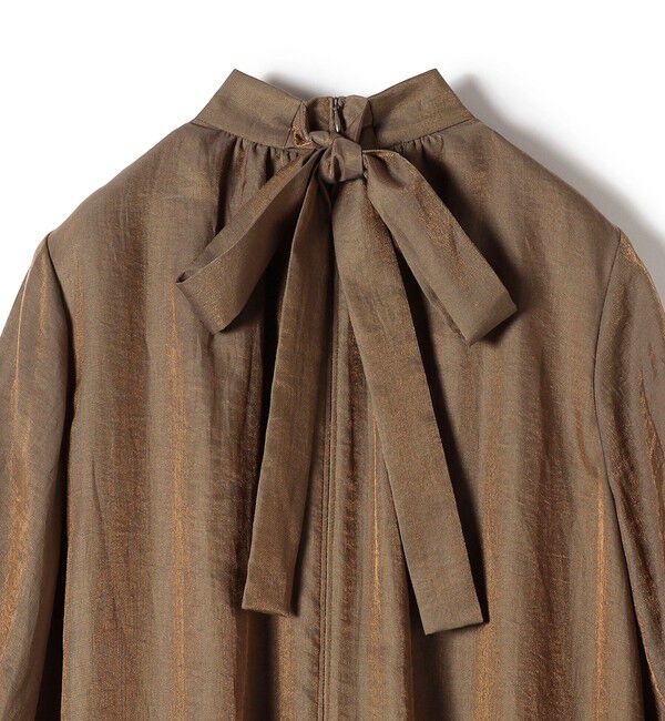 SHIPS for women「【SHIPS別注】kaene:2WAY ボウタイ ロング ワンピース（セレモニー対応可）」|ワンピース|