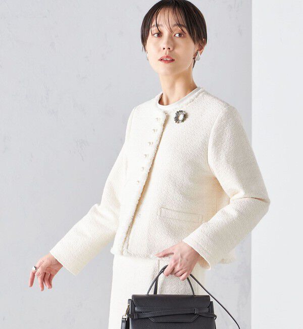 SHIPS for women「サークル デザイン アンティーク パール モチーフ ブローチ」|ブローチ・コサージュ|