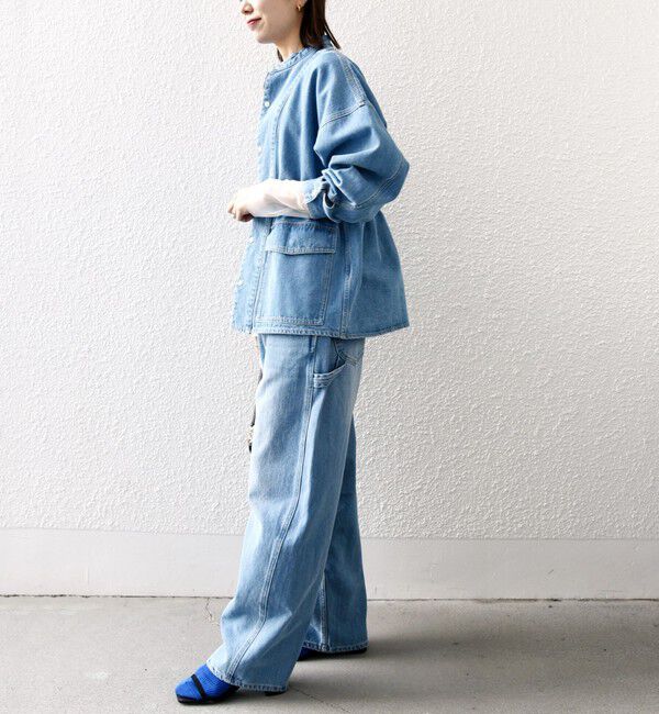 SHIPS any「SHIPS any: デニム ワーク ジャケット［SHIPS any DENIM］」|デニムジャケット|