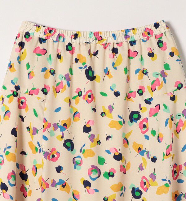 SHIPS any「SHIPS any:〈洗濯機可能〉SPRINTEX フラワー プリント ギャザー スカート」|スカート|