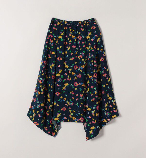 SHIPS any「SHIPS any:〈洗濯機可能〉SPRINTEX フラワー プリント ギャザー スカート」|スカート|