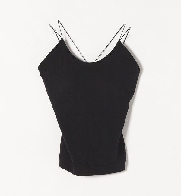 SHIPS any「FRUIT OF THE LOOM:〈洗濯機可能〉カップ付き クロス ブラキャミソール」|インナー|