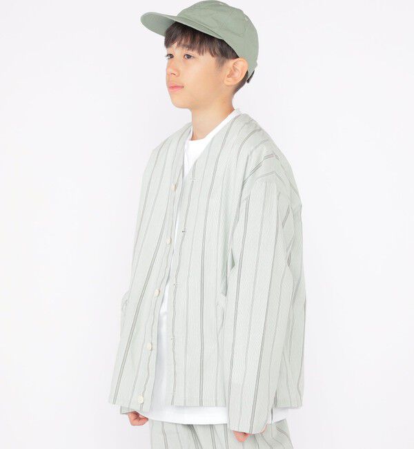 SHIPS KIDS「SHIPS KIDS:140～160cm / カラーレス ワークシャツ」|シャツ・ブラウス|