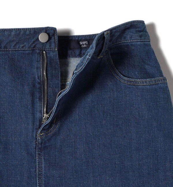 SHIPS Colors 「SHIPS Colors:〈洗濯機可能〉デニム タイト スカート◇」|タイト|