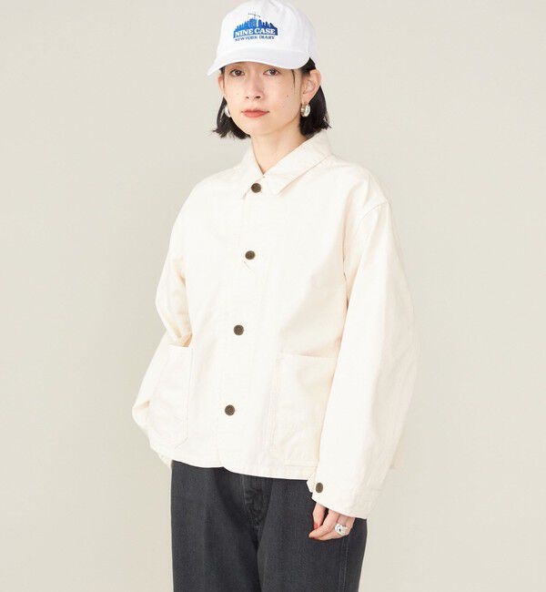 SHIPS for women「SHIPS NINE CASE:〈洗濯機可能〉ガーデン ジャケット ◇」|ミリタリージャケット|