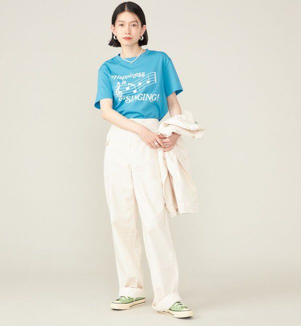 SHIPS for women「SHIPS NINE CASE:〈洗濯機可能〉ミリタリー パンツ ◇」|カーゴ|