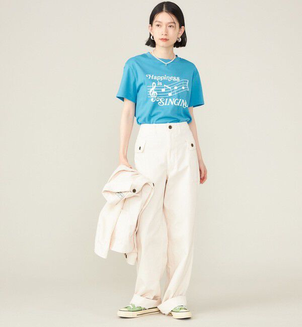 SHIPS for women「SHIPS NINE CASE:〈洗濯機可能〉ミリタリー パンツ ◇」|カーゴ|