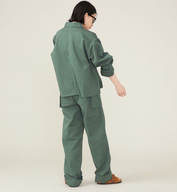 SHIPS for women「SHIPS NINE CASE:〈洗濯機可能〉ミリタリー パンツ ◇」|カーゴ|