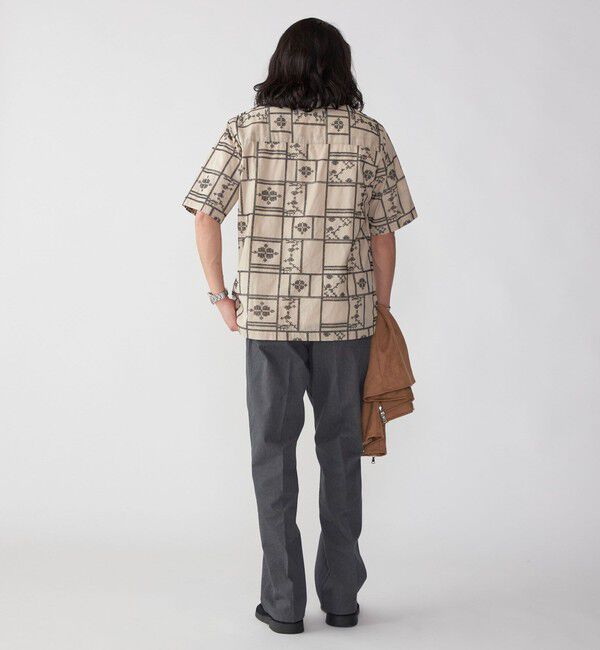 SHIPS「SHIPS: エンブロイダリー オープンカラー シャツ」|シャツ・ブラウス|