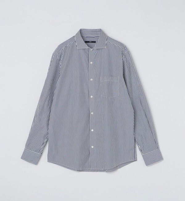 SHIPS「SHIPS: セミワイド スムース テックス ブロードシャツ」|シャツ・ブラウス|