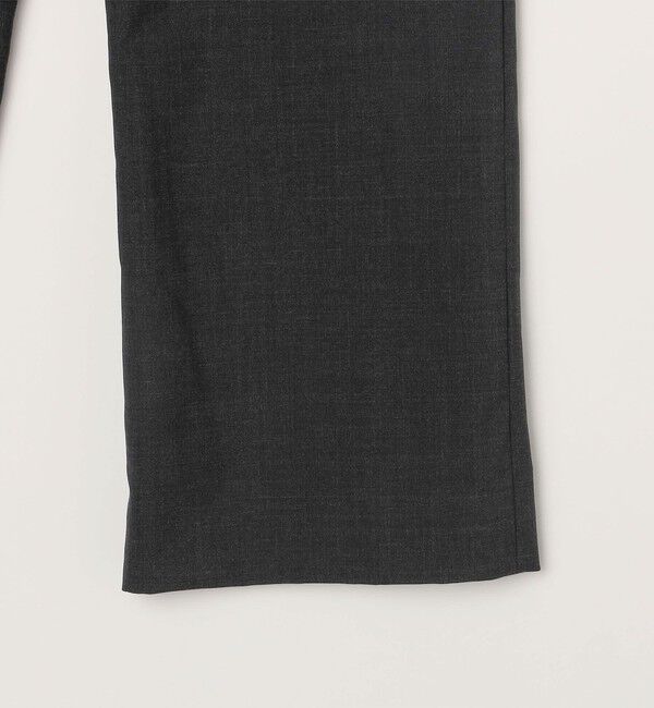 SHIPS any「SHIPS any: ウール混 ハイライズ セミフレア ワイドパンツ (セットアップ対応)◇」|チノ|